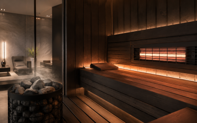 Dwa światy w jednej kabinie – dlaczego sauna hybrydowa to wybór numer 1 dla Twojego domu