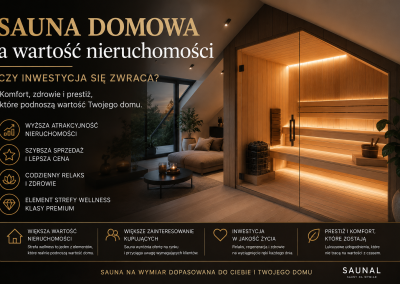 sauna domowa a wartość nieruchomości