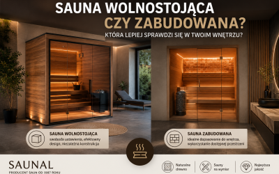 Sauna wolnostojąca czy zabudowana? Która lepiej sprawdzi się w Twoim wnętrzu?